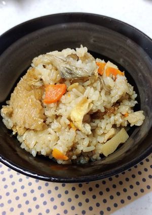 簡単!基本の炊き込みご飯-レシピのメイン写真