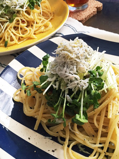 【簡単10分】シラスのオイルパスタ-レシピのメイン写真