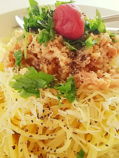 さっぱり美味!ツナと梅干しの冷製パスタ-レシピのメイン写真