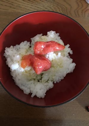 オリーブオイルとたらこのご飯♡-レシピのメイン写真