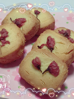 簡単!桜のアイスボックスクッキー♪-レシピのメイン写真