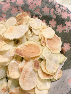 【油いらず】ポテトチップス【ヘルシー】-レシピのメイン写真