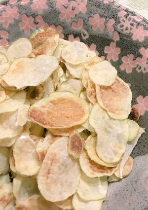 【油いらず】ポテトチップス【ヘルシー】-レシピのメイン写真