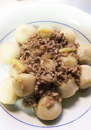 里芋のひき肉あんかけ★-レシピのメイン写真