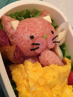 学童のお弁当☆きよらの寝冷えネコ-レシピのメイン写真
