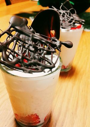 イチゴ♥のカスタードババロア-レシピのメイン写真