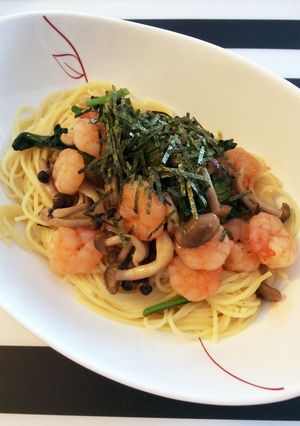パパっと簡単♡海老の辛子明太子パスタ-レシピのメイン写真