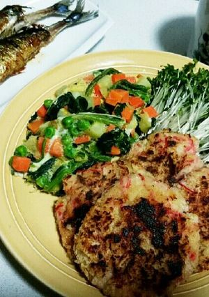 ヘルシー豆腐とカニカマのクリームコロッケ-レシピのメイン写真