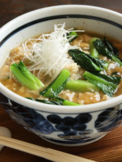 小松菜ときつねのあんかけうどん-レシピのメイン写真