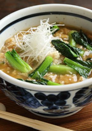 小松菜ときつねのあんかけうどん-レシピのメイン写真