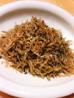 じゃこの甘辛炒めゴマ風味★常備カルシウム-レシピのメイン写真
