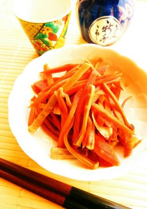 ☺おつまみにも☆簡単常備菜♪いか人参☺-レシピのメイン写真