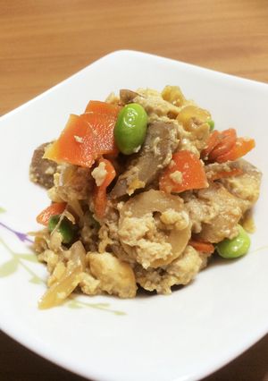 冷凍豆腐で☆炒り豆腐-レシピのメイン写真