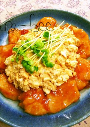 レンジで作る和風タルタルde照り旨チキン-レシピのメイン写真