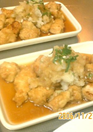 鶏むね肉でさっぱり★みぞれ南蛮-レシピのメイン写真