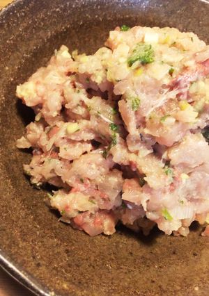 鯵のたたき-レシピのメイン写真