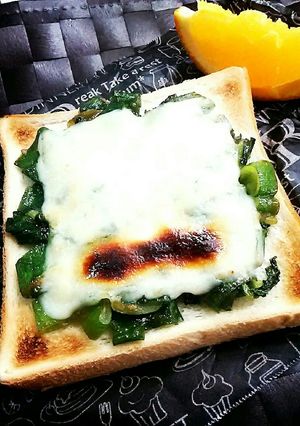 ネギ味噌トースト-レシピのメイン写真