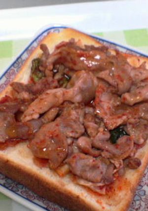 豚キムチトースト-レシピのメイン写真