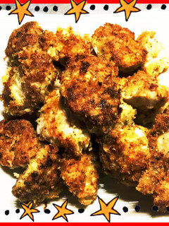 簡単☆鶏むね肉のパン粉焼き-レシピのメイン写真
