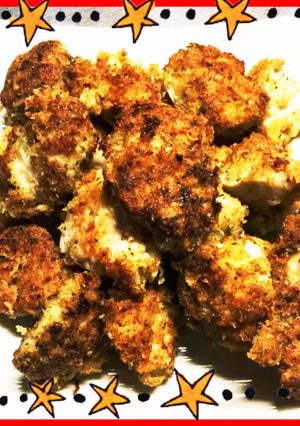 簡単☆鶏むね肉のパン粉焼き-レシピのメイン写真