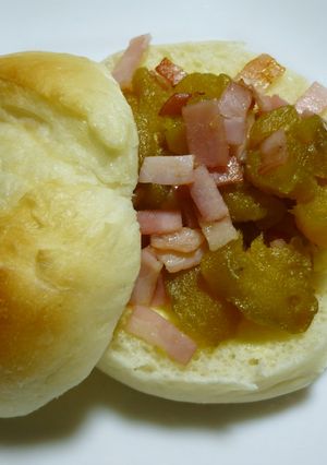 バターの風味♪紅はるかベーコン-レシピのメイン写真
