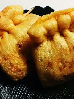 簡単☆パリッとろ油揚げのキムチ納豆焼き♪-レシピのメイン写真