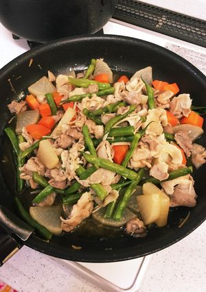 豚バラと大根の炒め煮-レシピのメイン写真