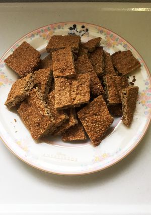 ノンオイル・ノンフラワーセサミクッキー-レシピのメイン写真