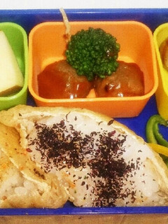 プレ幼稚園弁当(いなり寿司)-レシピのメイン写真