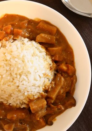きのこカレーの作り方（キヌアご飯）。-レシピのメイン写真
