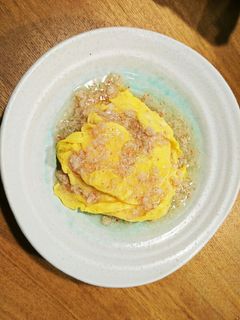 簡単♪カニ缶で天津飯 (カニ玉丼?)-レシピのメイン写真