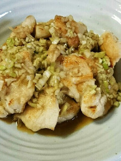鶏むね肉の中華ねぎソースがけ-レシピのメイン写真