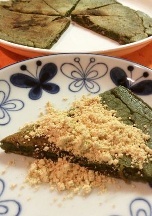 よもぎパンケーキ♪フライパンで簡単-レシピのメイン写真