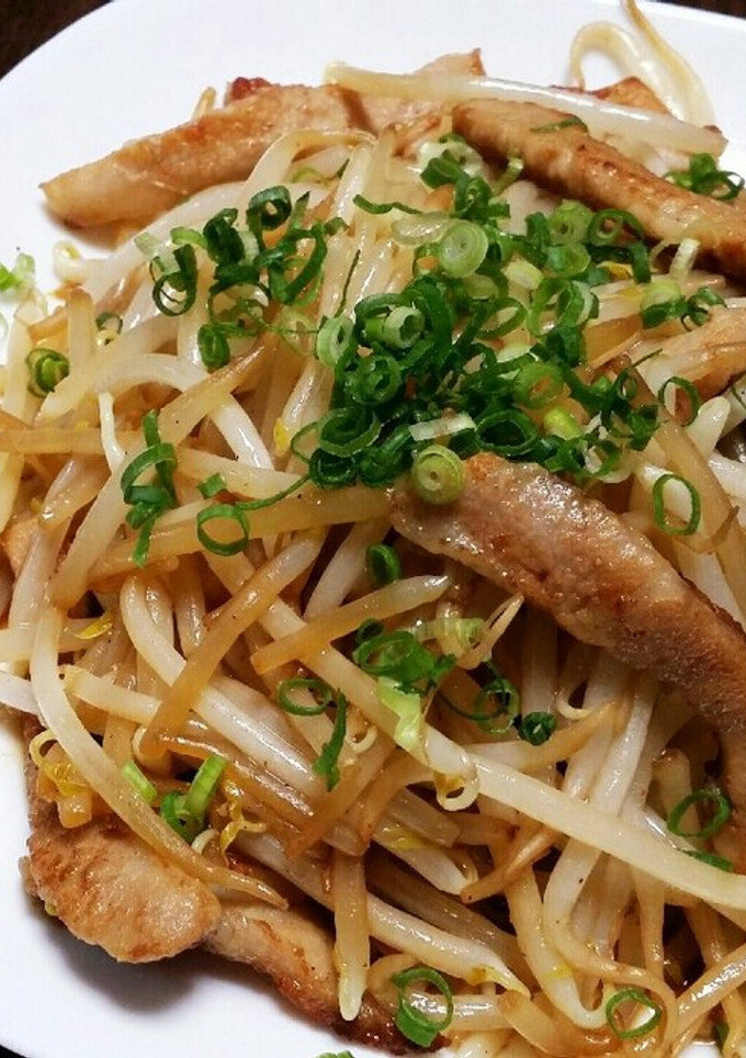 豚トロもやし炒め-レシピのメイン写真