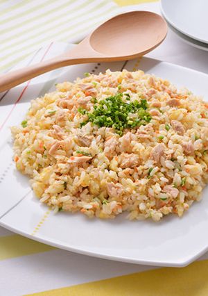 シーチキンでレンチンチャーハン-レシピのメイン写真