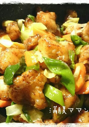 鳥むね肉のガッツリねぎ塩あんかけ-レシピのメイン写真