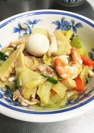 春キャベツの八宝菜-レシピのメイン写真