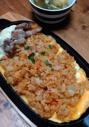 鉄板ナポリタンライス-レシピのメイン写真
