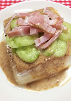 胡麻ドレッシング冷や奴-レシピのメイン写真