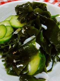 わかめときゅうりの甘い酢のもの-レシピのメイン写真