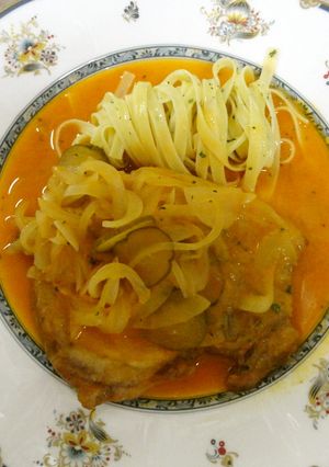 シェフ直伝★豚肉ソテー(マスタード風味)-レシピのメイン写真