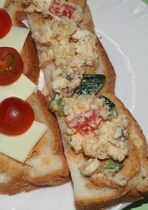 きな粉バタ−のスティックポテトサンド-レシピのメイン写真