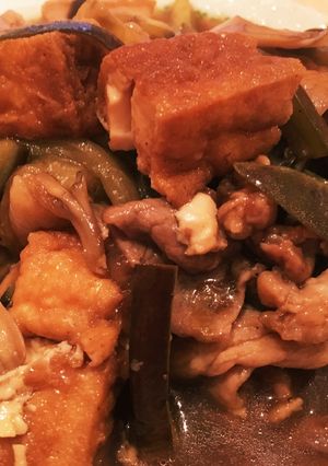 なすと豚肉と厚揚げ-レシピのメイン写真