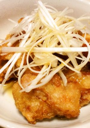 ぱぱっと！ネギぽん唐揚げ-レシピのメイン写真