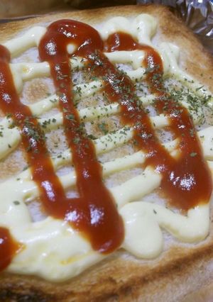 ケチャマヨトースト☆-レシピのメイン写真