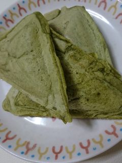 白いたい焼き風(ホットサンドメーカーで)-レシピのメイン写真