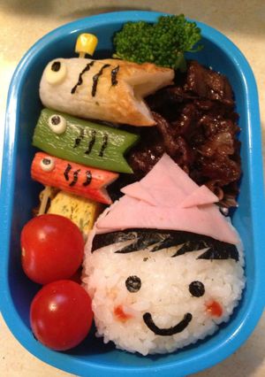 ☆キャラ弁☆こいのぼり-レシピのメイン写真