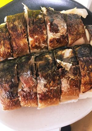 簡単♡焼き鯖寿司-レシピのメイン写真