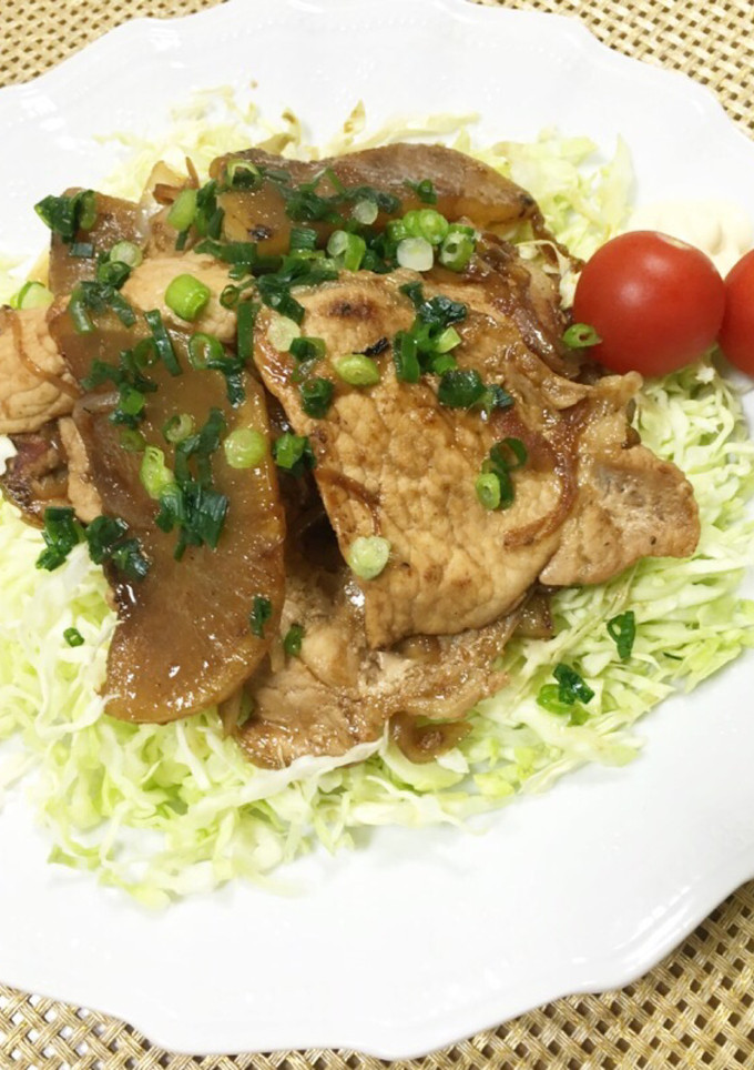 甘くない！カサ増し！！豚肉の生姜焼き-レシピのメイン写真