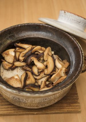原木椎茸の炊き込みごはん by神宮前 傳-レシピのメイン写真